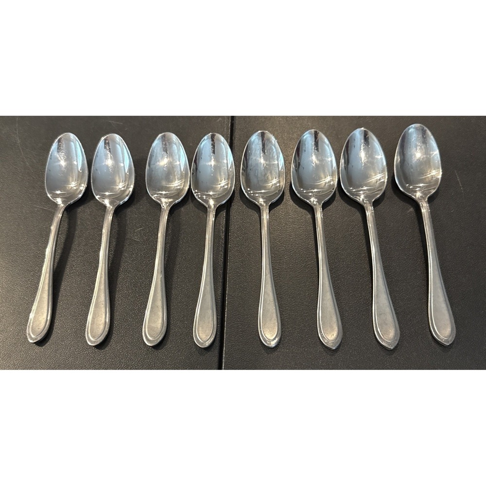 Oneida Joanne Soup Spoon Spoons Stainless Steel Set Of 8